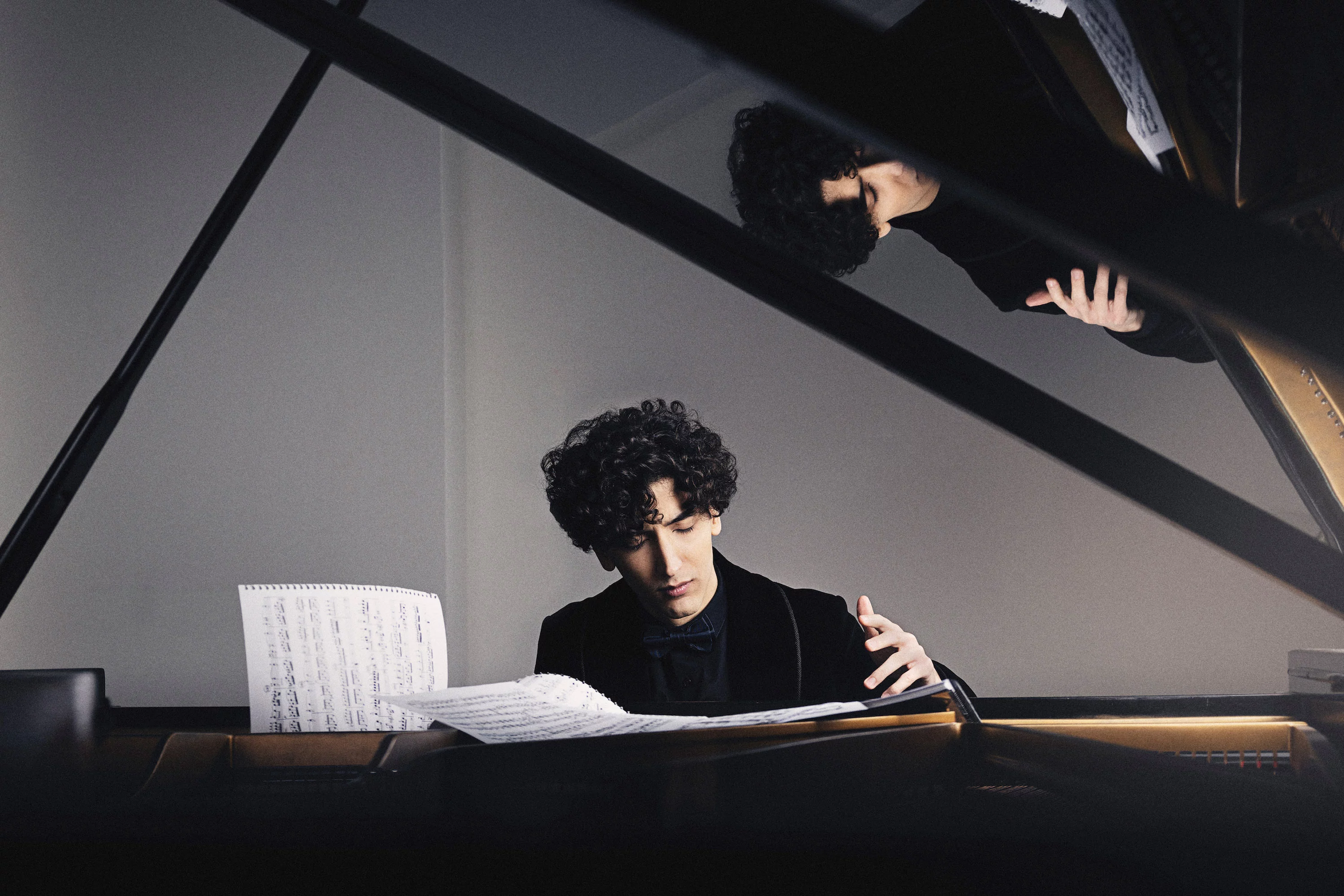 Roman Borisov am Klavier