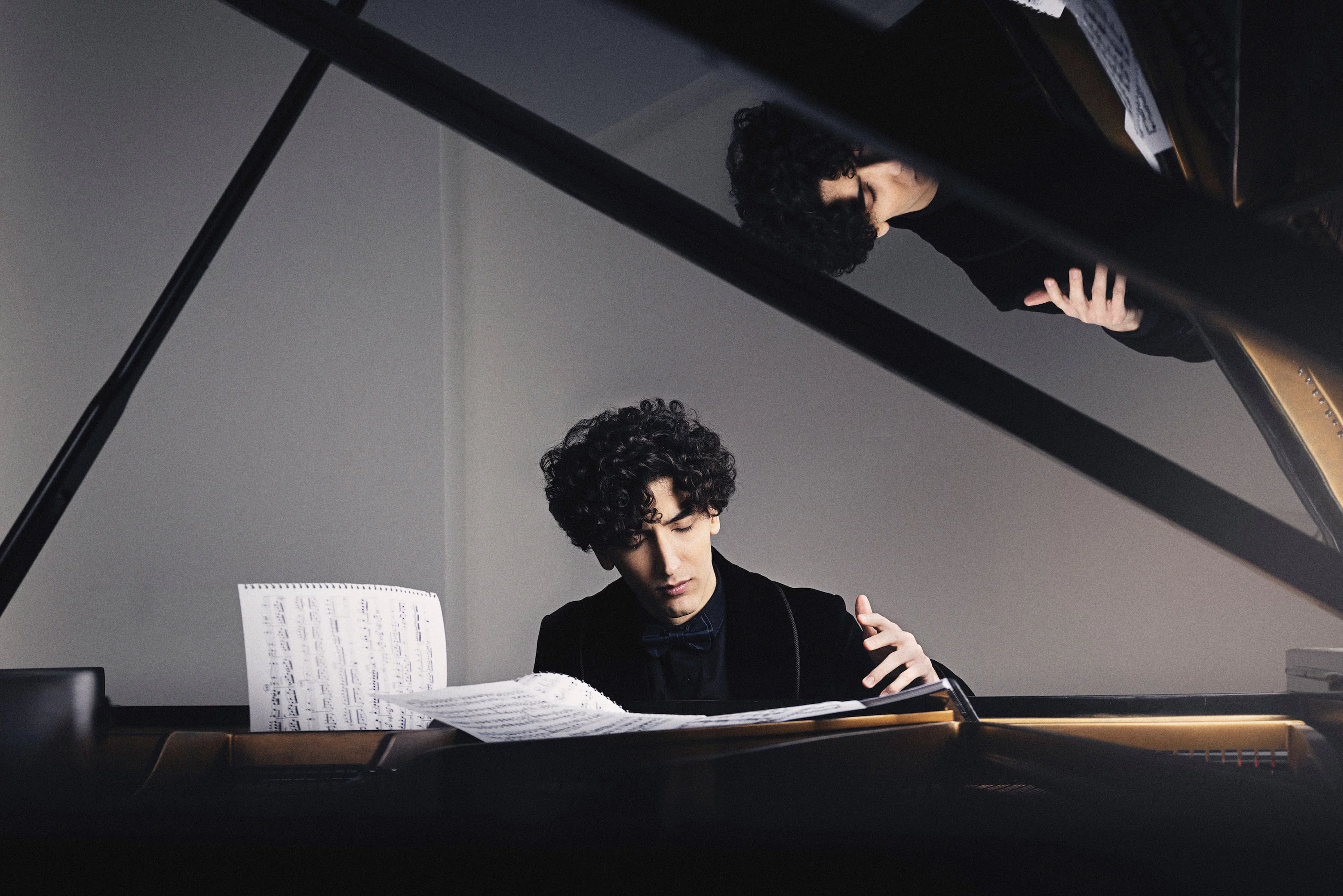 Roman Borisov am Klavier